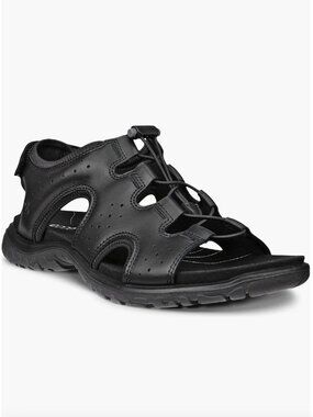 ECCO Offroad Roam Gladiator Sandal in Black, size 40